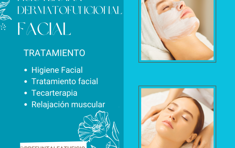 Fisioterapia dermatofuncional facial